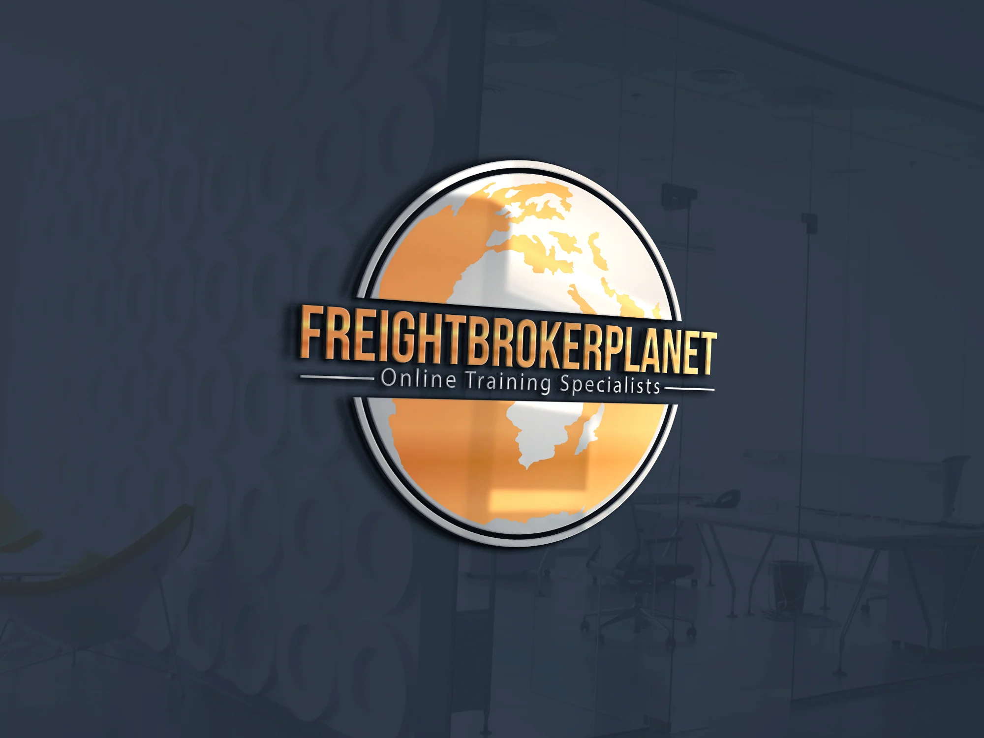 Freight broker planet logo